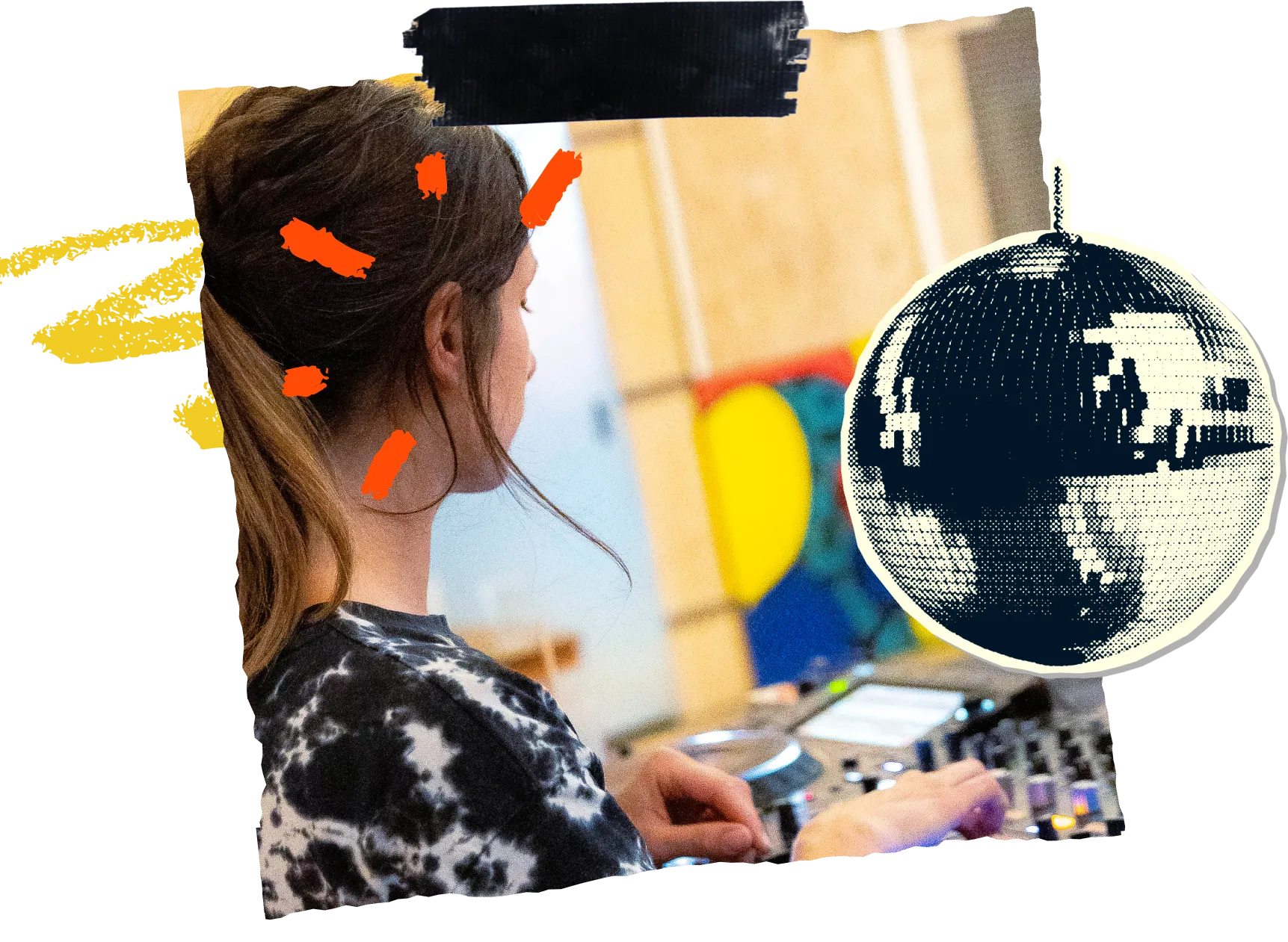 Image d'une personne sur scène